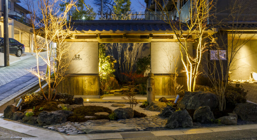 松栄SALON（高齢者向け住宅の庭）/設計、施工